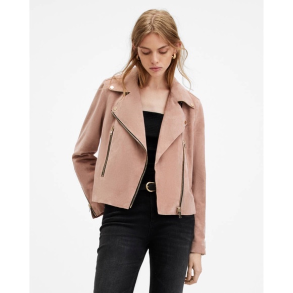 All Saints Dalby Biker Jacket - Picture 1 of 14